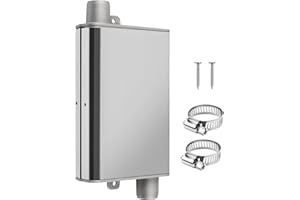 STEEIRO AbgasschalldäMpfer Set Auto Auspuffanlagen Schalldämpfer Für Ebespacher Dieselheizung Auspuffrohr Zubehör (24MM)