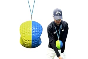 ‎HOLDONELIGHT HoldOneLight Tragbarer Golfschwung-Trainer-Ball, Haltungs- und Bewegungskorrekturhilfe, inklusive Trageseil für einfachen Transport, ideal für Anfänger