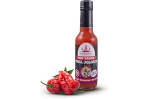 ‎POPPAMIES Poppamies Naga Jolokia Hot Sauce - glutenfrei, laktosefrei, vegan - würzig: 8/10-150ml
