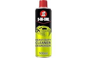 3-IN-ONE Professional Heavy Duty Cleaner Degreaser 500ml - Industrial Strength Cleaning Power