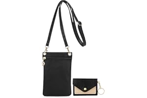 Ourdort Mini Sacoche Sac Bandoulière de Travail Femme,Rangement Sac à Main avec Bandoulière Réglable