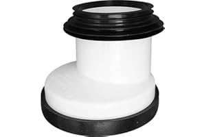 fominaya 138543020 Manguito de conexión para Inodoro, diámetro 90-110 mm (Polietileno y Caucho)