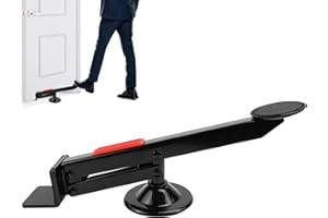 KXVXXV Türheber für Zimmertüren 360 Grad Drehung Möbelheber Plattenheber Fußbetätigt Hebewerkzeug Heber für Tür Maximale Hebkraft 100 KG Kompakte Maße 320 × 56 mm