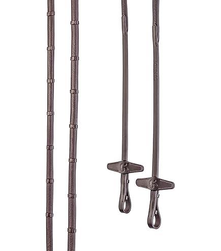 Kerbl Covalliero Redini Antiscivolo Per Cavalli - Pelle Morbida, Lunghezza 3 M, Larghezza 20 Mm - Foto 4