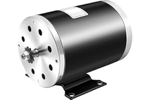 FROPIJ Permanentmagnet Motor Generator 36V 1000W Elektromotor 3000RPM Bürstenmotor Modifizierte, Permanent DC Elektro Motor für vierrädrige Go-Karts, Motorräder, Elektrofahrräder