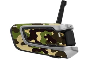 Autobahn88 Motorcycle Bluetooth Headset Protective Skin Decal Kit, compatible with Cardo Packtalk Bold (style: PB10-Green Camo)