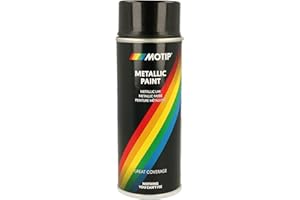 Motip Peinture Métallisée - Noir - 400ml