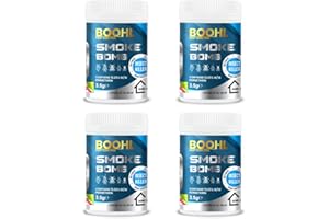 Boohl Smoke Bombs for Insects | Cluster Fly Killer, Flea Spray & Bug Spray Smoke Bomb Alternative to Moth Balls & Moth Trap | Flea Killer for Home | Bed Bug Trap & Bug Killer Spray (4 X 3.5g)