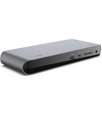 Belkin Thunderbolt 4 Dock Pro, Single 8K @ 30hz, Dual 4K Display