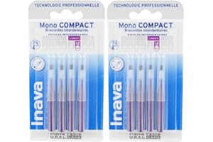 Inava Brossettes Mono Compact Violet 1,8 mm lot de 2 x 4 = 8