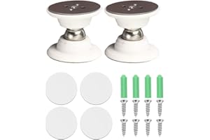 JOYOLA Set di 2 Fermaporta Magnetico per Camper, Chiusure Magnetiche RV Door Holder, Fermaporta per Camper con Viti e Adesivo per Roulotte, Camper, Barca, Carico, Porta di Sicurezza