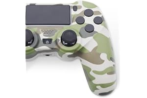 RYTM Wireless Controller for PS4, Bluetooth High Performance Gamepad with Dual Motor Feedback | 6-Axis Sensor | LED Touch Pad,Compatible with Playstation 4/Slim/Pro/Pc