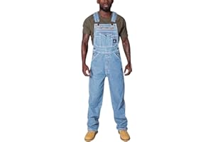 SOOUICKER Latzhose Herren Jeans 90er Baggy Jeans Overall Herren Latzhose Herren Modern Jeans Latzhose Herren Stretch übergröße Latzhose Herren Arbeitshose Jeans Latzhose Herren Outdoor Cargo