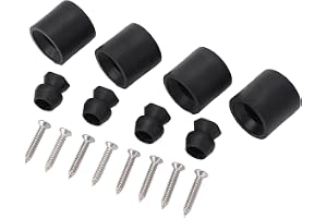 Acouto Trailer Door Holder Kit Låg Gummi Fönster Dörr Stötfångarhållare Minska Stötar Skakningar för Husbilar Häst Trailer Mi