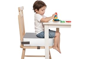 AZONELIFE Rehausseur de chaise pour enfant Portable Avec 2 sangles de sécurité - Pour chaise de salle à manger
