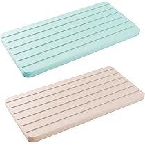 Sottobicchieri In Diatomite Assorbenti | 4 Pezzi Per Lavello | Assorbono Acqua E Odori | Per Cucina E Bagno