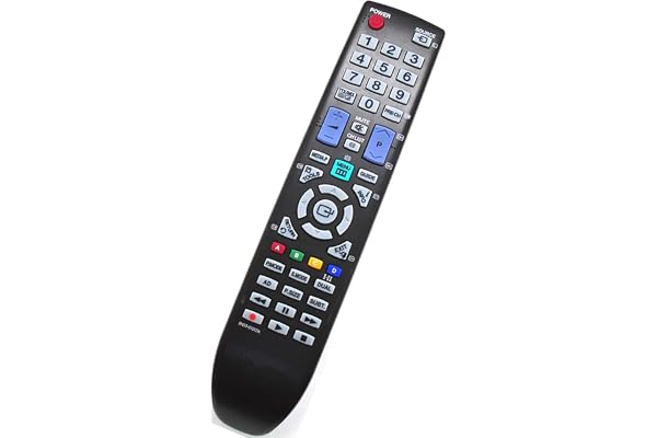 VINABTY BN59-01012A Télécommande TV Compatible Samsung LE32C450E1W LE32C450E1WXXU PS42C430 PS42C430A1 PS42C430A1W PS42C450 PS42C450B PS42C450B1W PS50C430 PS50C430A1 LE26C450 PS42C450 PS50C450