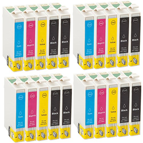 win-tinten 20 T1281-T1284 Kompatible Druckerpatrone als Ersatz für Epson SX435W SX125 SX425W SX440 SX130 S22 SX235W SX420W SX445W SX230 SX420 Drucker