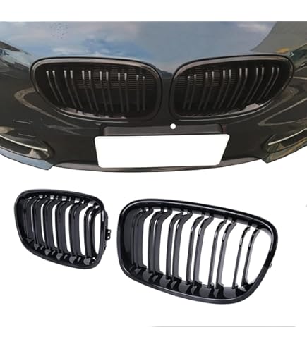 Calandre De Remplacement De Style Diamant Noir Brillant F40 Pour BMW Série 1 F40 2021+ Pare-chocs Avant