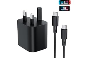 TYW Charger for Nintendo Switch 2, 60W Fast Charging AC Adapter with 1.8M Type-C Cable USB C Adapter Power Supply for Switch 2/OLED/Lite/Switch Dock/Pro Controller & Steam Deck Support TV Mode