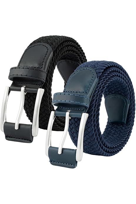 Cintura Unisex Senza Fibbia Regolabile X2 Resistente Elastica - Foto 2