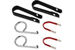 LAMXD 6 PCS Wheel Bolt Cap Cover Removers Tool Set,Tyre Nut Center Cover Cap Puller Tweezers Removal Tool,Bolt & Nut Covers Key for Cars