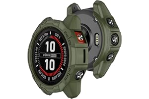 MYSNBKN Protector Case for Garmin Fenix 7 Pro/Fenix 7/Epix Pro 47mm, TPU Protective Cases Covers Watch Frame Protector Shell Accessories