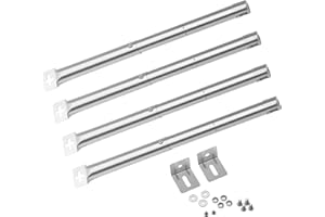 通用 Vnierxful - Quemador universal para barbacoa de gas Napoleon Triumph 410, Tepro 3562 4 quemadores, accesorios Enders, quemador cónico, piezas de repuesto para barbacoa landmann, 4 unidades