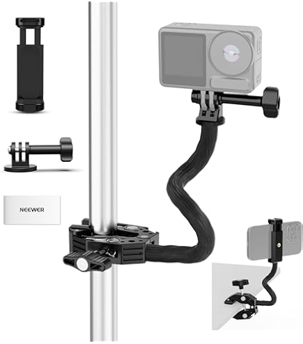 SMALLRIG Support à Ventouse Magnétique 2 En 1, Support De Caméra Puissant Pour GoPro, Pour Insta360 Et Téléphone, Rotation 360º Pour Voiture Et Salle