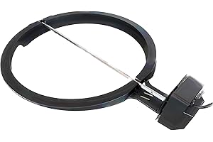 BBQNovation Drehspieß aus Aluminium für Kamado BBQ Large, kompatibel mit Monolith Classic 2.0, Big Green Egg Large, Kamado Joe Large - Grillspieß, Rotisserie, Garen, Keramikgrill