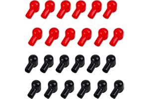 QAQGEAR Batterieklemmen-Manschetten, isolierende Abdeckung für Kfz-Schutzkabelschuhe, Ersatz, Auto, Marine, Power, Sport, LKW, SUV, Boot, Motorrad, ATV, Scooter