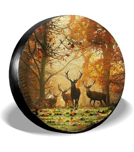 Housse De Roue De Secours Camouflage - Imperméable, Universelle Pour Jeep, SUV, Remorque, Tailles 35,6 à 43,2 Cm