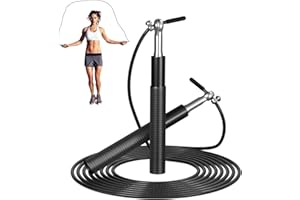 SRLWMYI Corda Per Saltare Professional Corda Da Saltare Regolabile Corda Crossfit Corda Per Saltare Bambini Boxe, Pugilato, Palestra, Fitness, Jumping Speed Rope.