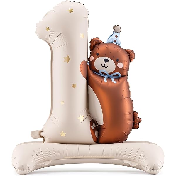 Qetlavee Verjaardagskroon, mousseline, kroon, verjaardag, jongens, meisjes, kinderfeesthoeden, feestdecoratie, kinderverjaardag, voor de dag, met buttoncijfers van 0 tot 9