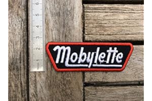 BLUE HAWAI ECUSSON PATCHES AUFNAHER TOPPA - MOBYLETTE - THERMOCOLLANT