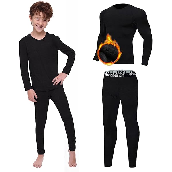 Set Intimo Termico Bambino In Tessuto Bambù - Traspirante E Caldo, Per Sport Invernali - Foto 7