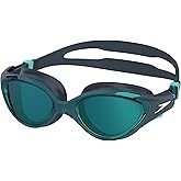 Speedo Women's Biofuse 2.0 Mirror Swimming Goggles, Female Design, Patented Adjust Mechanism, Anti-fog, Anti-leak, Comfort Fi