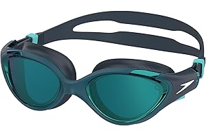 Speedo Biofuse 2.0 lustrzane gogle pływackie gogle pływackie, ciemny morski/kobaltowy/eme, 1Sz