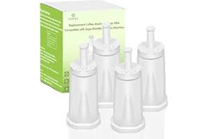 VIEWALL YUEYEE 4Pcs Filtri per L'acqua di Ricambio per Macchine da Caffè,Sostituzione per Filtro per L'acqua Sage Barista Express Pro Compatibile con SES878/SES008/SES875/SES880/SES920/SES980/SES990/BES008