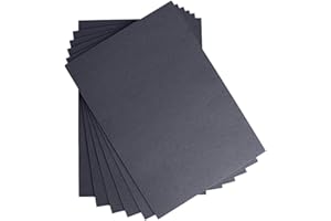 Carte House of Card & Paper, 220 g/m² A4 (Pack of 50 Sheets) noir