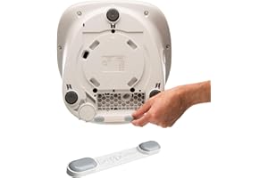 KochFix - Gleitbrett für Thermomix TM5 / TM6 - unsichtbarer Slider - Rollbrett für ein sicheres Verschieben des Thermomix - Zubehör für den Thermomix Made in Germany