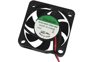 Wentylator 5V DC 0,6W 40x40x10mm 12m³/h 6100U/min 12m³/h Sunon EE40100S21000U999