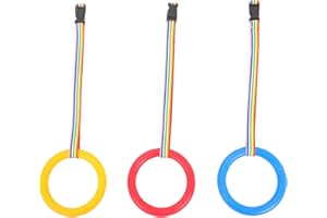 TOYANDONA Cordes De Sécurité Anti-Perte Pour Enfants 3 Pièces Corde De Marche Avec Poignées Confortables Pour Garderies Maternelles Et Sorties Extérieures