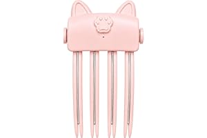Wireless Heated Volumizing Root Lift Clip, Lift Clip Comb With LCD Display | Volumizing Iron For Roots 2 Heating Levels Styling Comb | Gentle Warmth For Fine Or Coarse Textures, Memory And Auto Shutoff