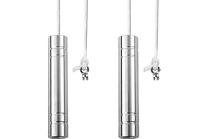 Asheyya 2 Pcs Pull Cord Light Switch Bathroom, Light String Pull Cord Handle with 150cm Cord Connectors for Shower