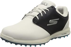 Skechers Elite 4 Hyper Burst Chaussures de Golf Imperméables sans Pointes, Femme