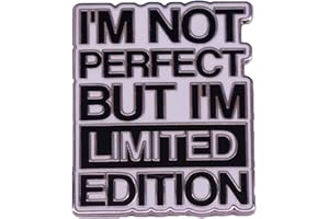 CHICHENGNIAN Limited Edition Enamel Brooch - Letter Pin Badge for Bags & Jackets - Cute Enamel Letter Brooch Pin - DIY Crafts & Christmas