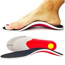 Semelles Pour Voûte Plantaire Semelles Orthopédiques Pour Pieds Plats - 1 Paire Noire - Soutien Voûte Plantaire/correction Marche Semelle Orthopédique