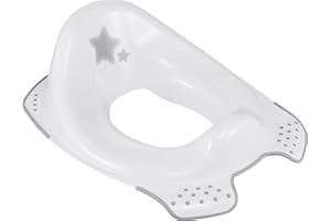 keeeper Stars Kinder-Toilettensitz, 24 Monate, Anti-Rutsch-Funktion, Ewa, Weiß, Winnie Puuh