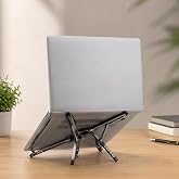 McStorey Katlanabilir Laptop Standı, Tablet ve Telefon Standı, 4'&uuml; 1 Arada &Ccedil;ok A&ccedil;ılı Ayarlanabilir Notebook Sehpası, Selfie S